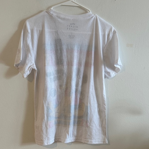 Disney Mickey & Pluto Comic Tee - White and Pink - Picture 4 of 4